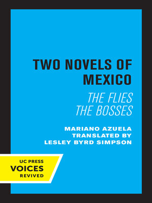 cover image of Two Novels of Mexico